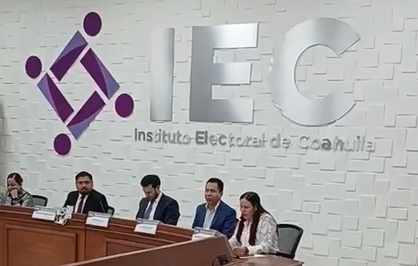 Sesión Instituto Electoral de Coahuila